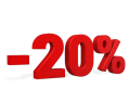 SALE 20% - лого