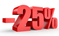 SALE 25% - лого