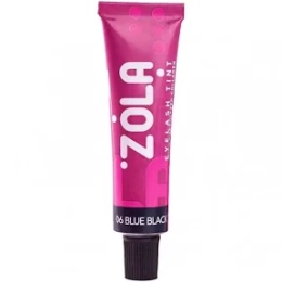 ZOLA Фарба для вій із колагеном 15ml. 06  blue black