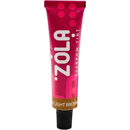 ZOLA Фарба для брів із колагеном 15ml.   01 Light brown. - фото