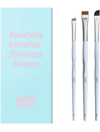 OKO набір пензликів Flawless Brushes Flawless Brows. - фото