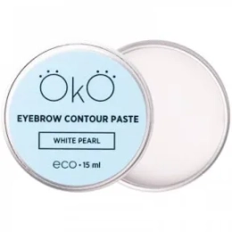 Паста для брів OKO Eyebrow Contour Paste, біла 15 мл.