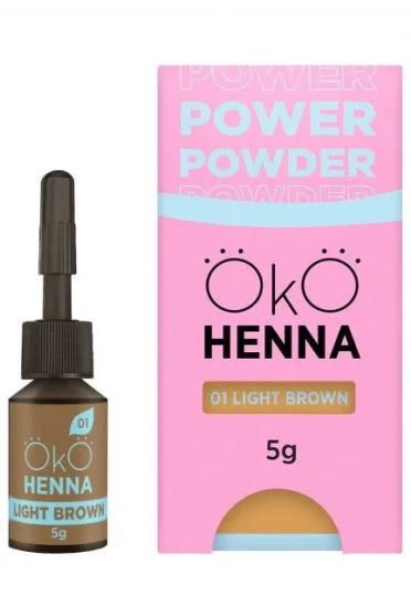 OKO Хна 01 light brown 5g. - фото