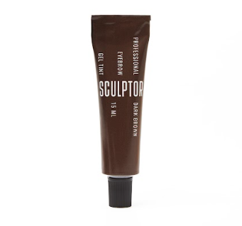 Гель-фарба для брів Sculptor  Dark brown, 15 мл -  №2 