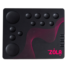 ZOLA Килимок силіконовий Mixing Pad (чорний).