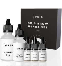 Набір хни OKIS BROW Henna Set 5 pcs