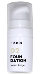 Тональний крем 02 Warm Beige OKIS BROW 5 мл з дозатором