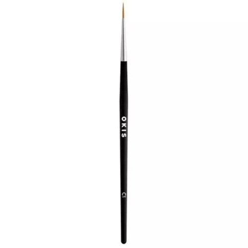 Пензлик для фарби C1 black з нейлону OKIS BROW. - фото