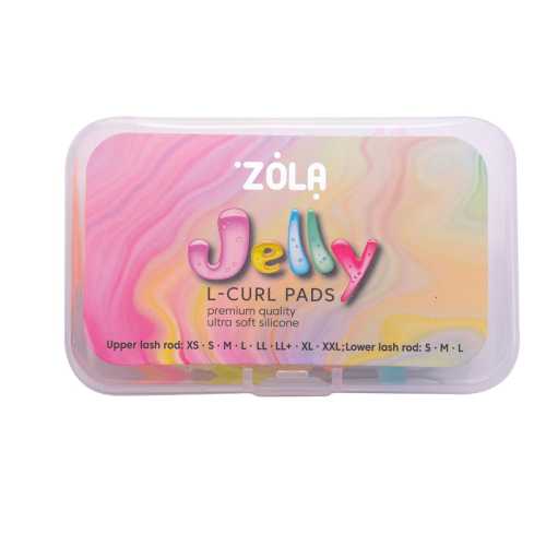 ZOLA Валики для ламінування Jelly L-Curl для верніх і нижніх вій. - фото №5 