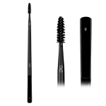 Пензлик щіточка двосторонній OKO 10 BLACK EDITION OKO Lash&Brow. - фото