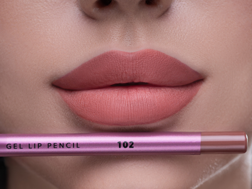 ZOLA Гелевий олівець для губ 102 Nude Blush - фото №2 
