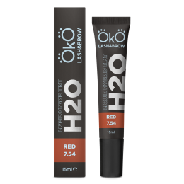 Фарба для брів та вій OKO Liquid Hybrid Tint H20 Red 7.54 15ml.