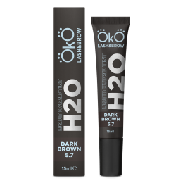 Фарба для брів та вій OKO Liquid Hybrid Tint H20 Dark Brown 5.7 15ml