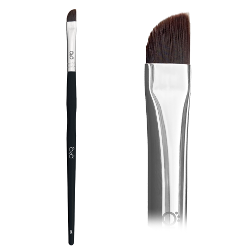 OKO Пензлик мякий скошений №5 BLACK EDITION OKO Lash&Brow. - фото