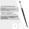 OKO Пензлик мякий скошений №5 BLACK EDITION OKO Lash&Brow. - фото №3