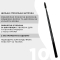 Пензлик щіточка двосторонній OKO 10 BLACK EDITION OKO Lash&Brow. - фото №3