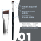 Пензлик великий скошений OKO 1 BLACK EDITION OKO Lash&Brow. - фото №2