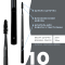 Пензлик щіточка двосторонній OKO 10 BLACK EDITION OKO Lash&Brow. - фото №2