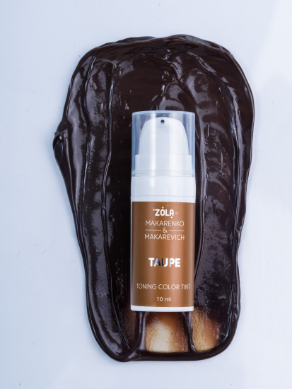 ZOLA x Makarenko x Makarevich Тонуюча фарба Toning Color Tint Taupe 10 мл. - фото №3 