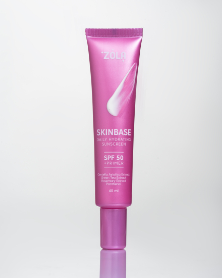 ZOLA Щоденний зволожувальний сонцезахисний крем SKINBASE SPF 50 40 мл. - фото