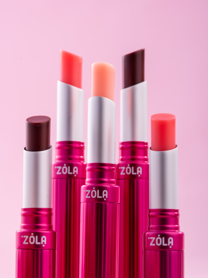 ZOLA Відтінковий бальзам для губ Lip Tint Balm  (03 Cherry Natural). - фото №2 