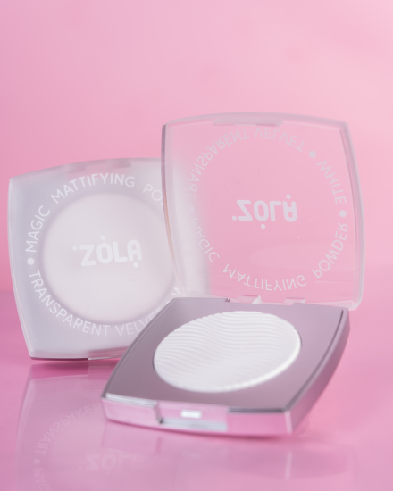 ZOLA пудра Magic Mattifying Powder WHITE. - фото №6 