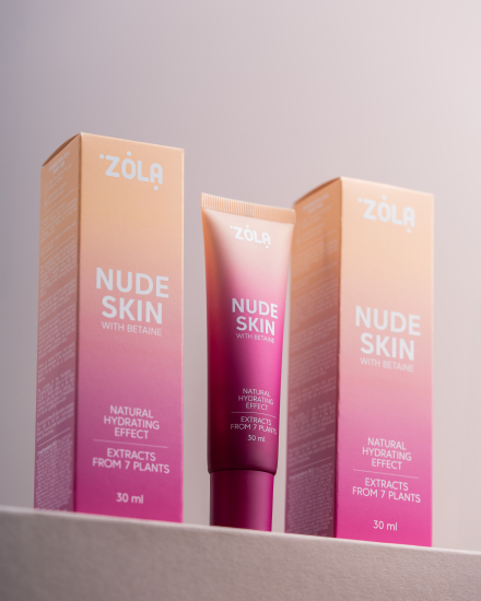ZOLA ТОНАЛЬНА ОСНОВА NUDE SKIN 02 MEDIUM. - фото №5 