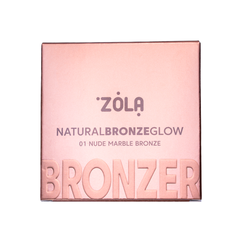 ZOLA Бронзер Natural Bronze Glow 01 Ніжна мармурова бронза Nude Marble Bronze - фото №2 