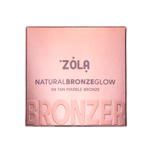 ZOLA Бронзер Natural Glow Bronze 04 Мармурова засмагла бронза Tan Marble Bronze - фото №2 
