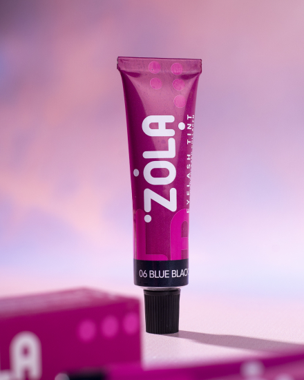 ZOLA Фарба для вій із колагеном 15ml. 06  blue black -  №3 