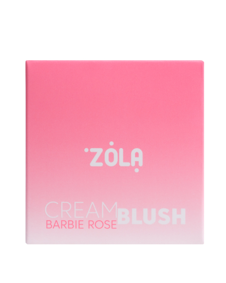 ZOLA Кремові рум'яна CREAM BLUSH BARBIE ROSE. - фото №2 
