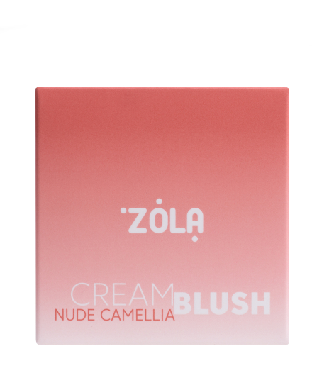 ZOLA Кремові рум'яна CREAM BLUSH NUDE CAMELLIA. - фото №2 