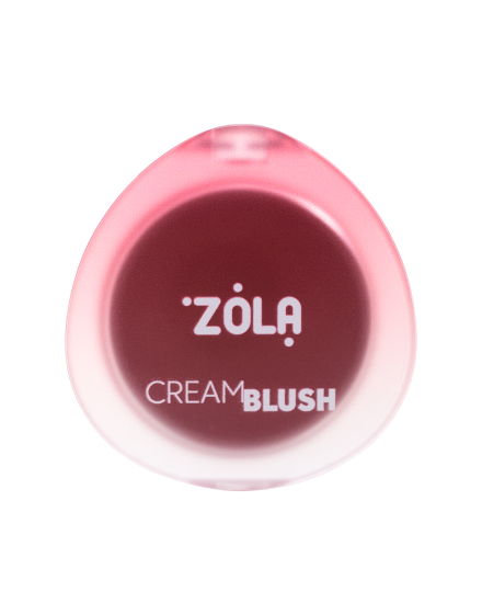 ZOLA Кремові рум'яна CREAM BLUSH SOFT BERRY. - фото №2 