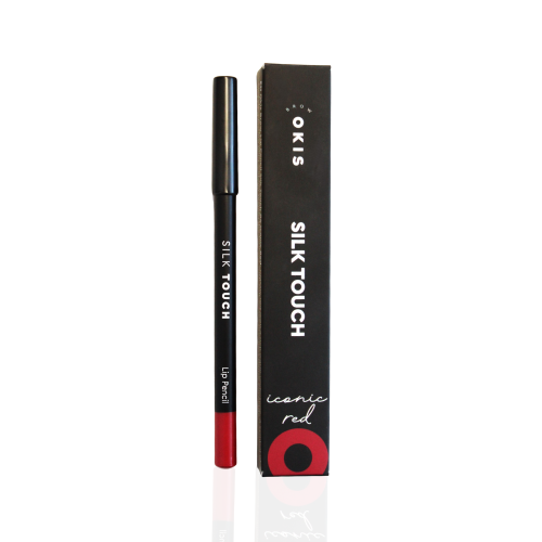 Олівець для губ Silk Touch Okis Brow 04 Iconic Red. - фото