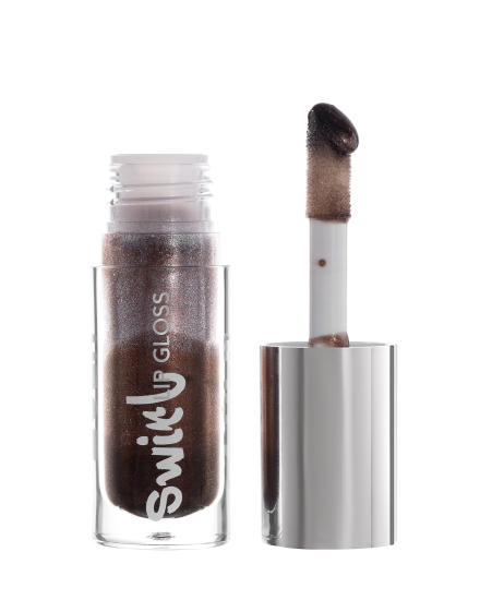 ZOLA Блиск для губ SWIRL LIP GLOSS BROWNIE. - 