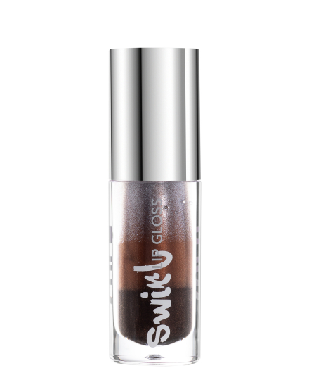 ZOLA Блиск для губ SWIRL LIP GLOSS BROWNIE. -  №3 