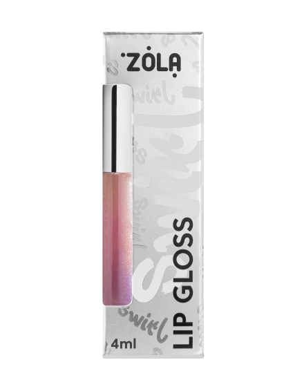 ZOLA Блиск для губ SWIRL LIP GLOSS BLOSSOM. - фото №2 
