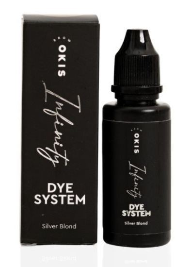 Фарба для брів  INFINITY Dye System SILVER BLOND Okis Brow -15 мл - фото