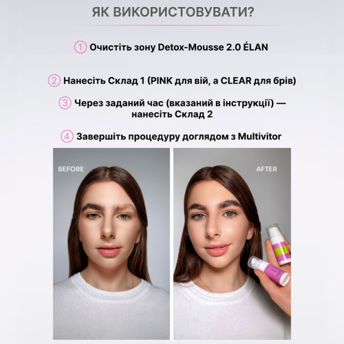 Набір система флексингу брів та вій на SUPERSONIC BOX ELAN. - фото №6 
