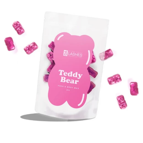 Віск для корекції брів Teddy (гранули ведмедики) Рожевий Dalashes  500 г. - фото