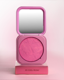 ZOLA Румяна Velvet Blush Glow 03 Прохолодна півонія Cool Peony