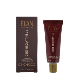 Фарба для брів ELAN 08 CHOCO natural brown (20 мл).