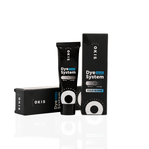 Крем-фарба для брів - CLASSIC Dy System COLD BLOND Okis Brow - 15мл. - фото