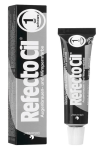 Фарба для брів та вій RefectoCil №1 Pure Black. - фото