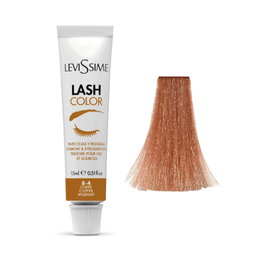 Фарба Levissime Lash Color, Мідний 15 мл - 8.4 - фото