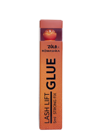 ZOLA x Romashka Клей для ламінування вій Orange Lash Lift Glue Strong Fix 5 мл. - фото №4 