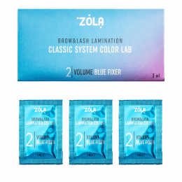 ZOLA Color Lab Набір в саше 02 Volume Blue Fixer (3 x 1ml).