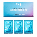 ZOLA Color Lab Набір в саше 02 Volume Blue Fixer (3 x 1ml). - фото