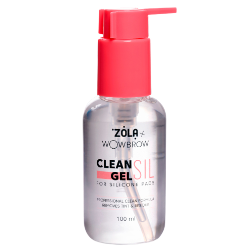 ZOLA x WowBrow Засіб для очищення валиків для ламінування вій CLEAN SIL GEL 100 мл. - фото