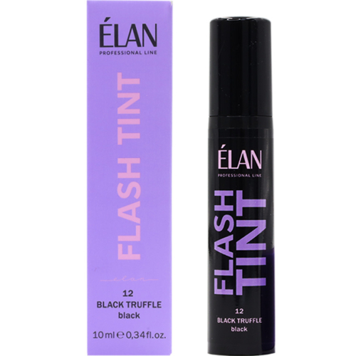 Система прямого фарбування брів ELAN Flash Tint 12 Black Truffle. - фото